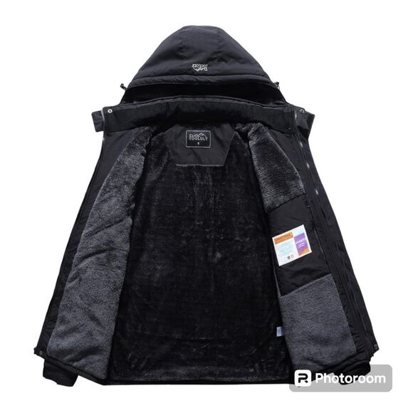 ❄️ Snowboard/ Ski Waterproof Jacket/ Hooded Raincoat ~ Size S ❄️ - Picture 3 of 10